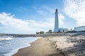 La Paloma lighthouse in Uruguay Royalty Free Stock Photo