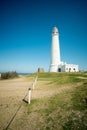 La Paloma lighthouse Royalty Free Stock Photo