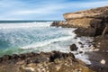 La Pared beach on Fuerteventura west coast Royalty Free Stock Photo