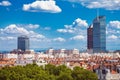 La Part-Dieu business district of Lyon, France Royalty Free Stock Photo