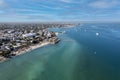 La paz bcs baja california sur mexico aerial view panorama Royalty Free Stock Photo