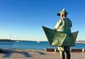 La Paz Sailor Stature Royalty Free Stock Photo