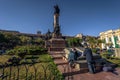 La Paz - July 24, 2017: Plurinational Legislative Assembly in Murillo Square, La Paz, Bolivia