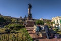 La Paz - July 24, 2017: Plurinational Legislative Assembly in Murillo Square, La Paz, Bolivia