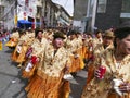 La Paz, June 15, 2019, Unknown dancers at the Entrada Universitaria in La Paz, Bolivia