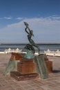 La Paz Mermaid and Dolphins Sculpture