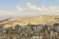 La Paz panoramic view, Bolivia. La Paz is the worlds highest capital