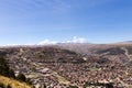 La Paz view from El Alto,Bolivia