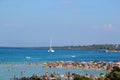 La Pelosa beach in Sardinia, Italy Royalty Free Stock Photo