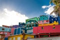 La Perla district in Old San Juan at sunrise Royalty Free Stock Photo