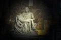 La Pieta in Saint Peter Basilica Royalty Free Stock Photo