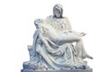 La Pieta statue - The blessed Virgin Mary holding dead Jesus Christ body