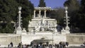La Pincio fountain Royalty Free Stock Photo