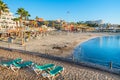 La Pinta Beach in Costa Adeje. Tenerife, Canary Islands, Spain