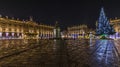 La Place Stanislas a Nancy et son Sapin