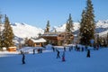 The upper station of Plan Bois chairlift in paradiski