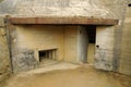 La Pointe du Hoc in Criqueville sur Mer in Normandie Royalty Free Stock Photo