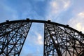 La Polvorilla viaduct, Tren A Las Nubes, northwest of Argentina Royalty Free Stock Photo