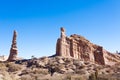 Rock formation near Tupiza,Bolivia Royalty Free Stock Photo