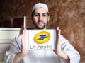 La Poste France logo Royalty Free Stock Photo