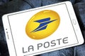 La Poste France logo Royalty Free Stock Photo