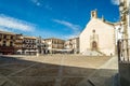 Main square of La Puebla de Montalban, a village in Toledo province, Castilla La Mancha, Spain