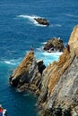 La Quebrada cliff divers Acapulco Mexico Royalty Free Stock Photo