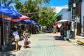 La Quinta Avenida street road walk Playa del Carmen Mexico