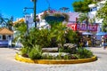 La Quinta Avenida street road walk Playa del Carmen Mexico