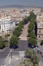 La Rambla Royalty Free Stock Photo