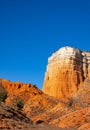 La Rambla de Barrachina desert place of red shales of Teruel Royalty Free Stock Photo