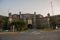 La Real Fuerza Fortress in the evening. Castillo de la Real Fuerza - Old Havana, Cuba Royalty Free Stock Photo