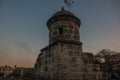 La Real Fuerza Fortress in the evening. Castillo de la Real Fuerza - Old Havana, Cuba Royalty Free Stock Photo