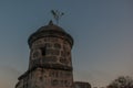 La Real Fuerza Fortress in the evening. Castillo de la Real Fuerza - Old Havana, Cuba Royalty Free Stock Photo