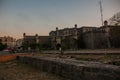 La Real Fuerza Fortress in the evening. Castillo de la Real Fuerza - Old Havana, Cuba Royalty Free Stock Photo