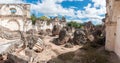 La Recoleccion Architectural Complex in Antigua, Guetemala. It is a former church and monastery of the Order of the Recollects. an Royalty Free Stock Photo