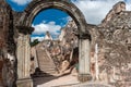 La Recoleccion Architectural Complex in Antigua, Guetemala. It is a former church and monastery of the Order of the Recollects. an