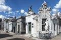 La Recoleta cemetery in Buenos Aires, Argentina Royalty Free Stock Photo