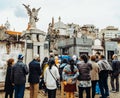 Tourists in La Recoleta Cemetery