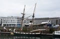 La Recouvrance schooner. Brest. France.