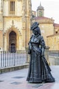 La Regenta statue in Oviedo, Spain