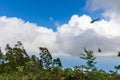 La Reunion Island - Helicopter winching goods to Mafate cirque