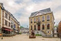 View at the City hall of La Roche en Ardenne - Belgium