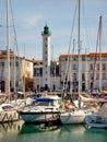 Harbor of La Rochelle on the Bay of Biscay, France. Royalty Free Stock Photo
