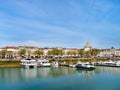 La Rochelle, the French city and seaport, France Royalty Free Stock Photo