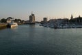 The La Rochelle harbor