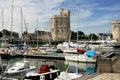La Rochelle port Royalty Free Stock Photo