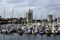 La Rochelle port Royalty Free Stock Photo