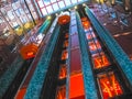 La Romana, Dominican Republic - February 05, 2013: The view of interior of cruise ship Costa Luminosa.