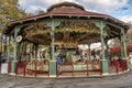 La Ronde Amusement park carousel Royalty Free Stock Photo